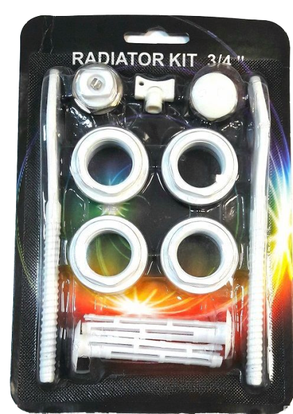 Набор для радиатора KIT 3/4" (2 кронштейна)