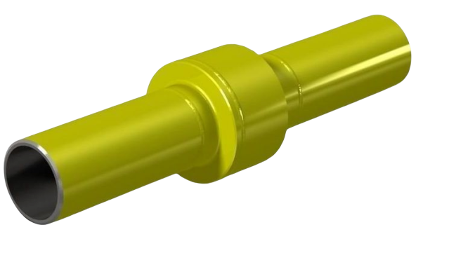 Изолирующее соединение желтое "ИСВВ" ДУ-25(1") муфта