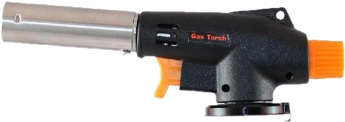 Газовая горелка пьезо GAS Torch черная(газ 220) 4-042
