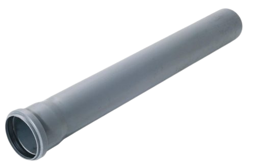 Труба ПП канализационная раструбная D-50х1,8х3000