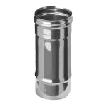 Труба дымохода Феррум 0,5 мм Ф 80 L=0,25 м