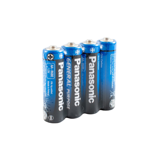 Батарейки Panasonic R06 AA  Zink-carbon General Purpose(спайка 4шт)