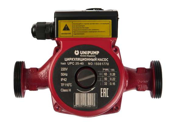 Насос циркуляционный UNIPUMP (отопл) UPC 32-80 180