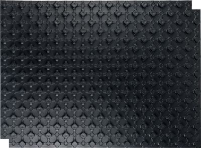 Мат для теплого пола STOUT 1100х800х20 с бобышками черный SMF-0001-110802