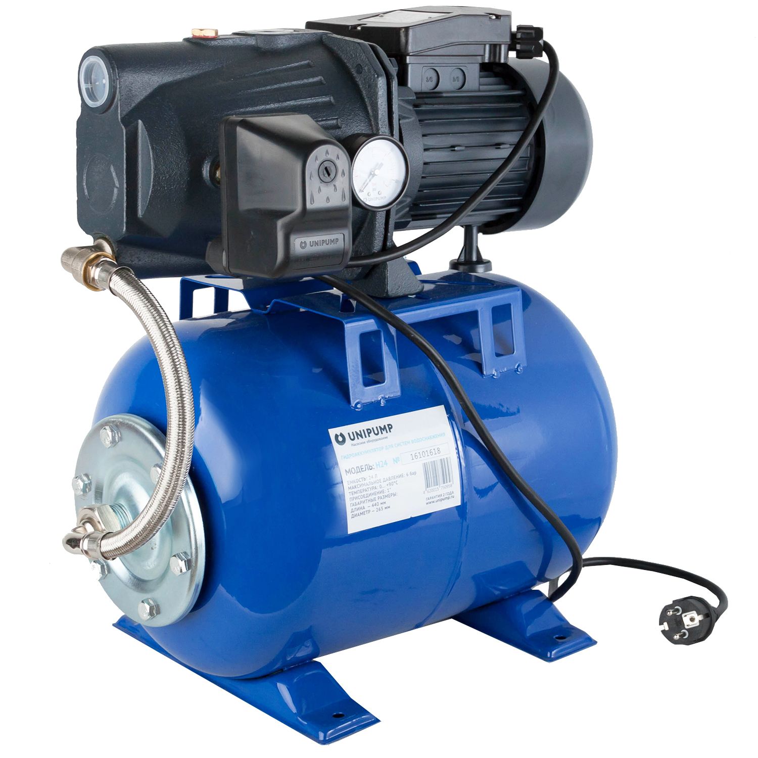 Насосная станция UNIPUMP AUTO JET 100 L (автоматическая)