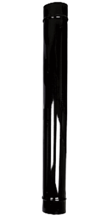 Труба Ф 115 0,62м черная эмаль