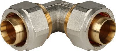 Угольник STOUT 90 гр.16х16 для металлопласт. труб винтовой SFS-0003-001616