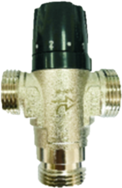 Термосмесительный клапан VIEIR 1" НР (35-60) KVS 2,5