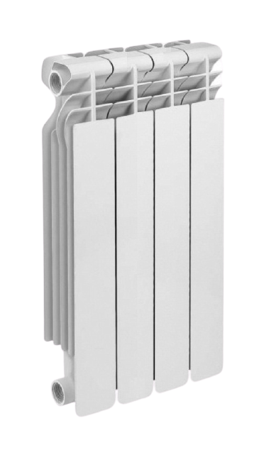 Радиатор алюминиевый SMART Install Easy One 500 (16 бар) 4 секции