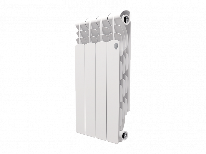 Радиатор Royal Thermo Revolution (алюминиевый) 500 4 секц белый Радиатор Royal Thermo Revolution (алюминиевый) 500 4 секц белый