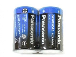 Батарейки Panasonic R20 D Zink-carbon General Purpose(спайка 2шт)