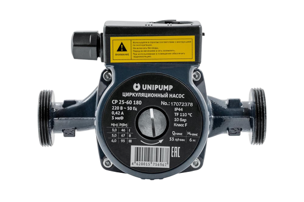 Насос циркуляционный UNIPUMP (отопл) СР 25-60 180