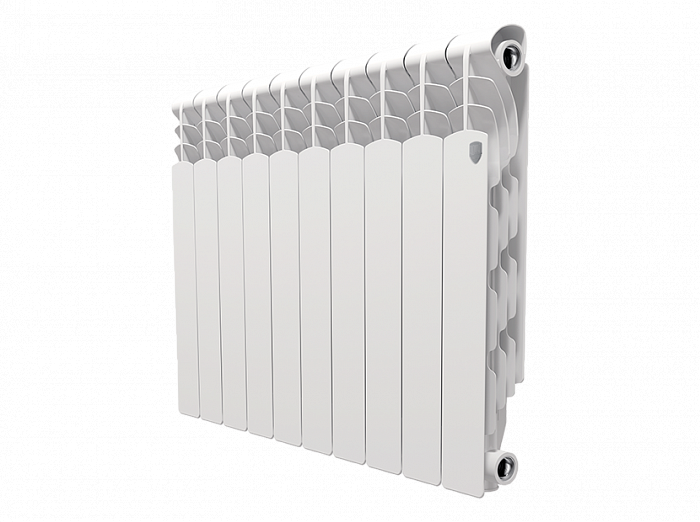 Радиатор Royal Thermo Revolution (алюминиевый) 500 10 секц белый Радиатор Royal Thermo Revolution (алюминиевый) 500 10 секц белый