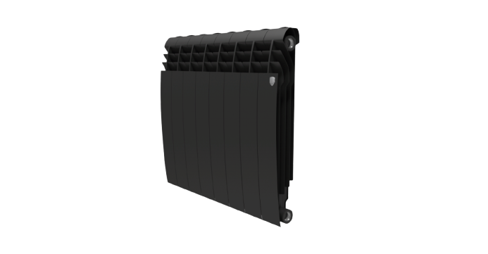 Радиатор Royal Thermo BiLiner (Noir Sable) 500 8 секц черный