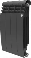 Радиатор Royal Thermo BiLiner (Noir Sable) 500 4 секц черный