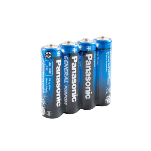Батарейки Panasonic R06 AA  Zink-carbon General Purpose(спайка 4шт)