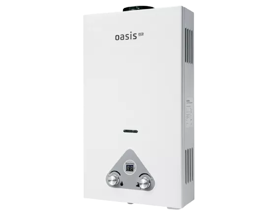 Газовая колонка OASIS Eco 20 кВт белая