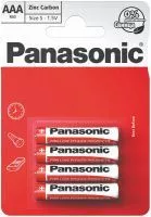 Батарейки Panasonic R03 AAA Zink-carbon General Purpose(спайка 4шт)