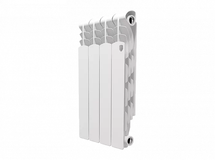 Радиатор Royal Thermo Revolution (алюминиевый) 500 4 секц белый